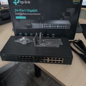TP-Link 24 Port Gigabit Ethernet Switch | Desktop/ Rackmount [6941565986672]